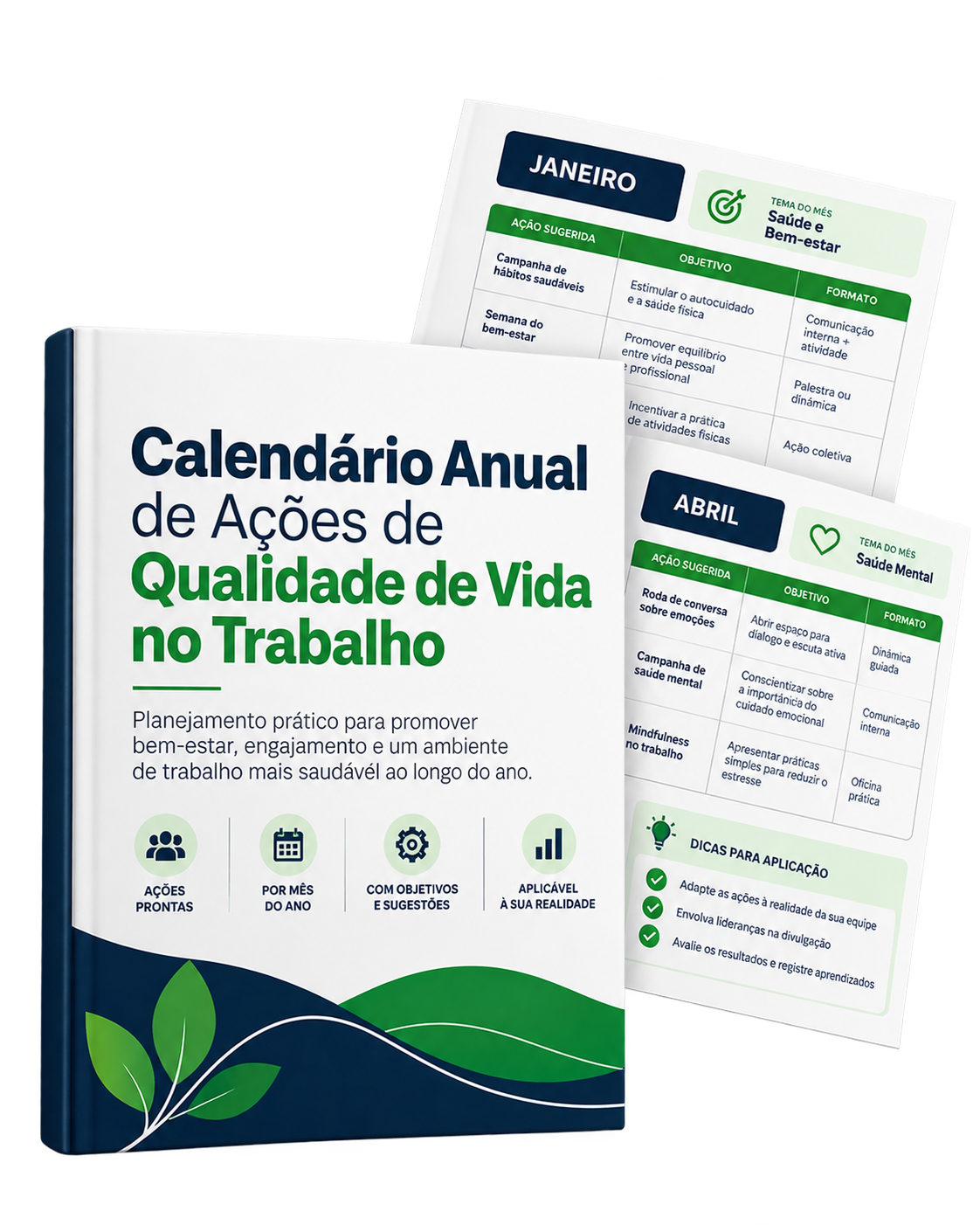 Calendário Anual de Ações de Qualidade de Vida no Trabalho